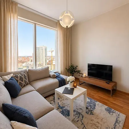 Apartment 13th Floor Cityview Luxury Tallinn